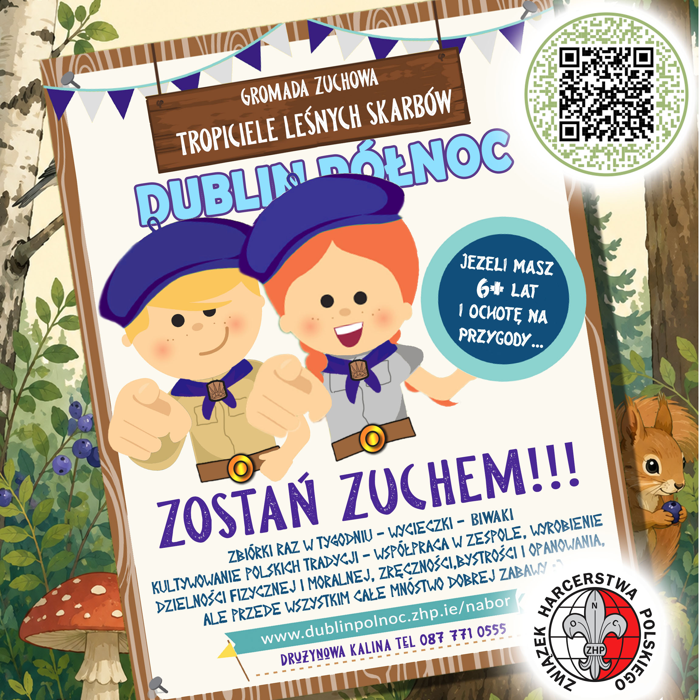 Zuchy plakat rekrutacja2026